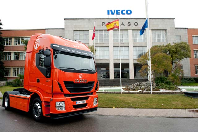 Los actuales Iveco Stralis Hi-Way se fabrican en la histórica factoría Pegaso de Barajas.